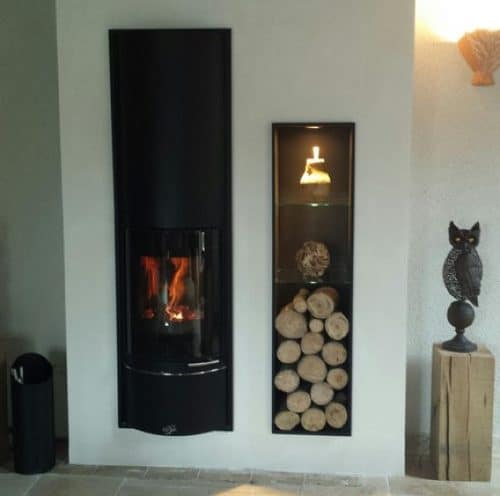 Installation poêle à bois