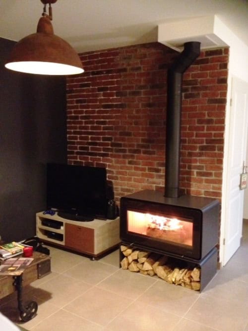 Poêle à bois Lotus Modèle LIVING socle ouvert Les Experts Chaleur Bois — free download